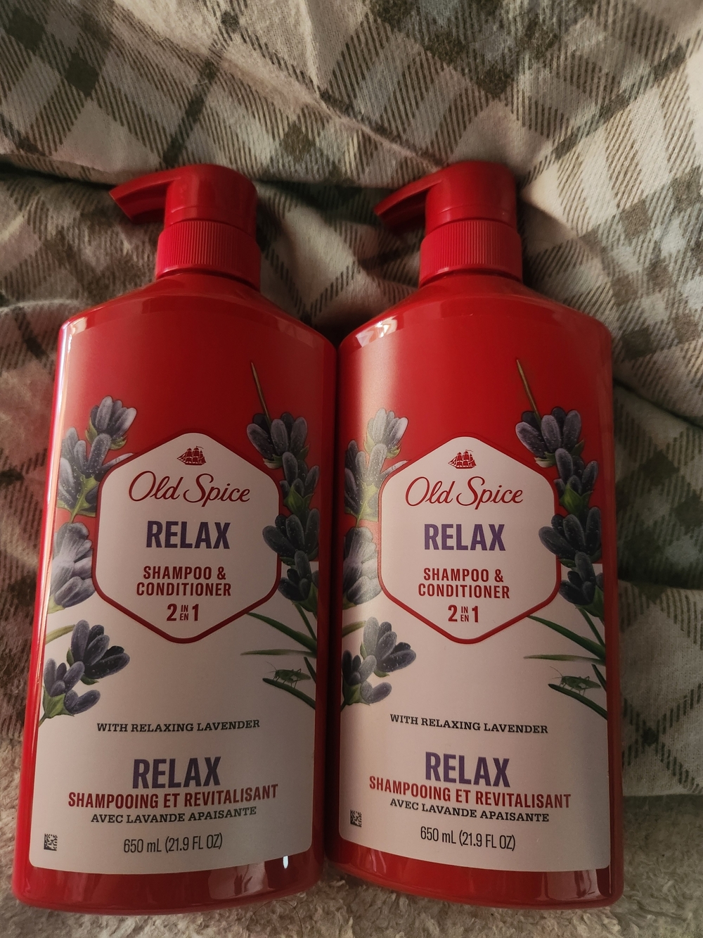Old Spice Relax 2-in-1 Shampoo & Conditioner — Red